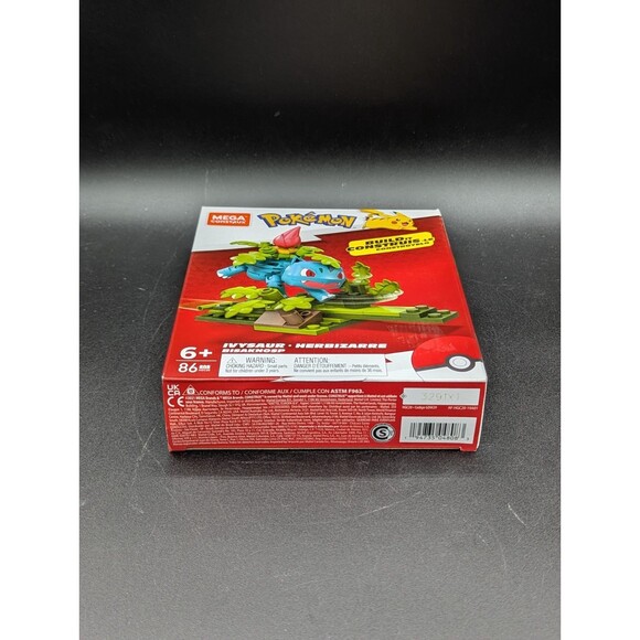 Mega Construx Pokemon Ivysaur 86 Pc Figure Construction Set New Sealed - Picture 6 of 7